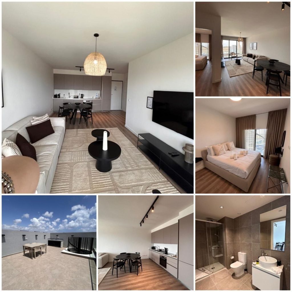 1-bed penthouse with rooftop garden in Zakaki, Limassol photo 1