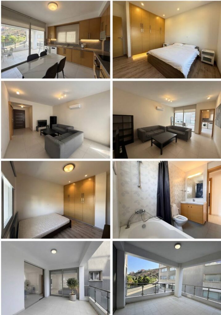 2 Bedroom Apartment for Rent in Germasogeia, Limassol District