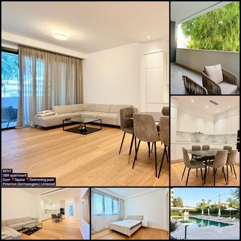 3 Bedroom Apartment for Rent in Limassol – Petrou kai Pavlou