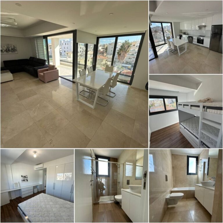3 Bedroom Apartment for Rent in Limassol – Neapolis