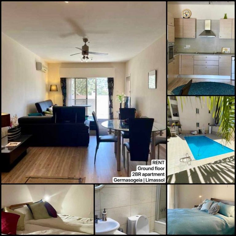 2 Bedroom Apartment for Rent in Germasogeia, Limassol District
