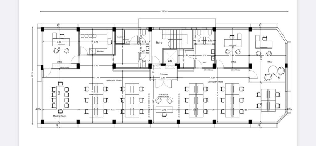 250m² Office for Rent in Limassol – Neapolis