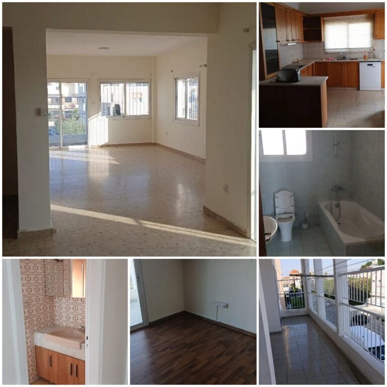 3 Bedroom Apartment for Rent in Limassol – Agia Fyla