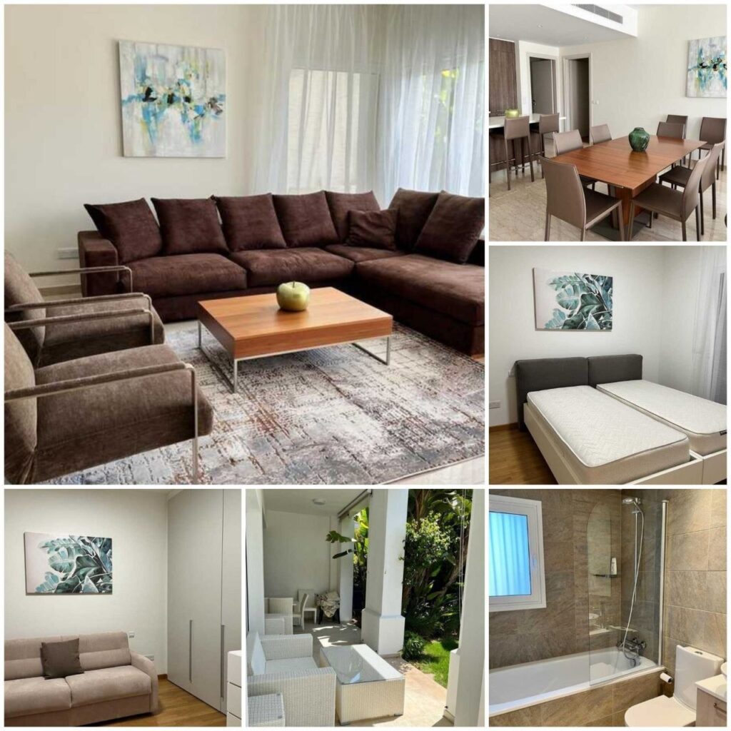 3 Bedroom Apartment for Rent in Limassol – Marina