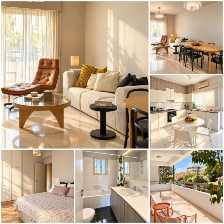 3 Bedroom Apartment for Rent in Limassol – Agios Nektarios