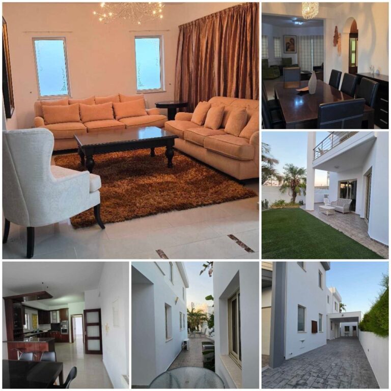 4 Bedroom House for Rent in Limassol – Agios Athanasios