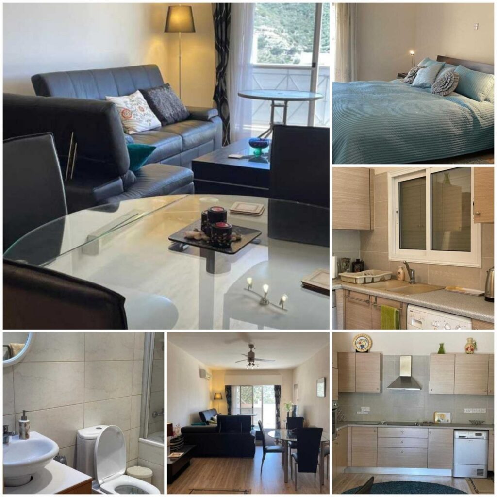 2 Bedroom Apartment for Rent in Germasogeia, Limassol District