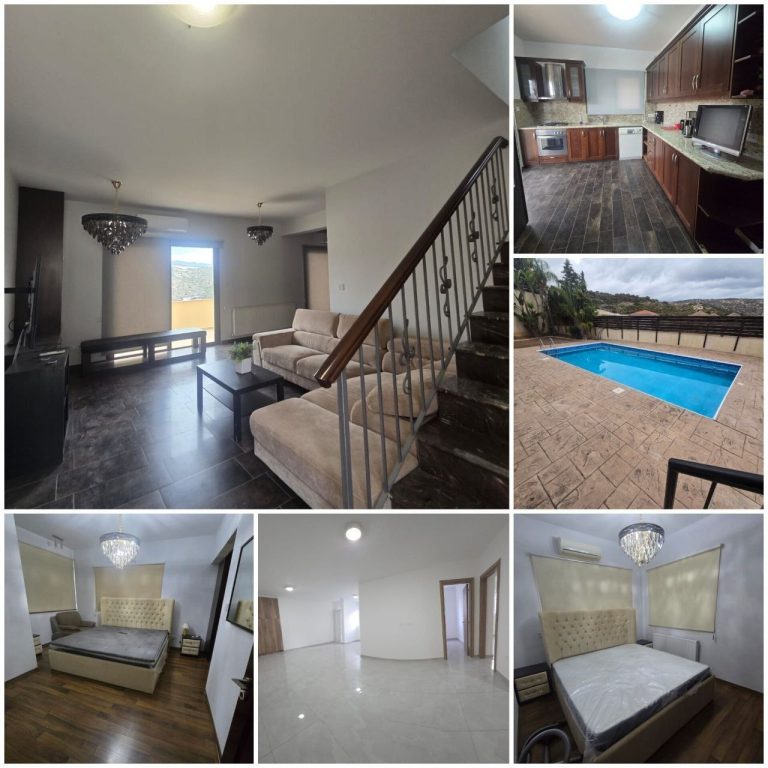 4 Bedroom House for Rent in Agios Tychonas, Limassol District