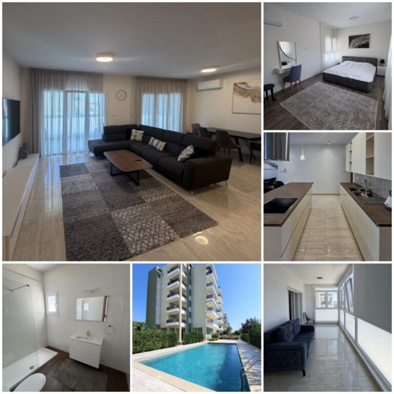 4 Bedroom Apartment for Rent in Parekklisia, Limassol District