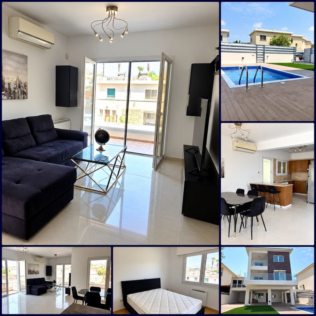 4-bed villa with private pool in Agios Athanasios, Limassol photo 1