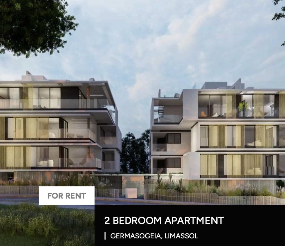 2-bed furnished apartment for rent in Germasogeia, Limassol photo 1