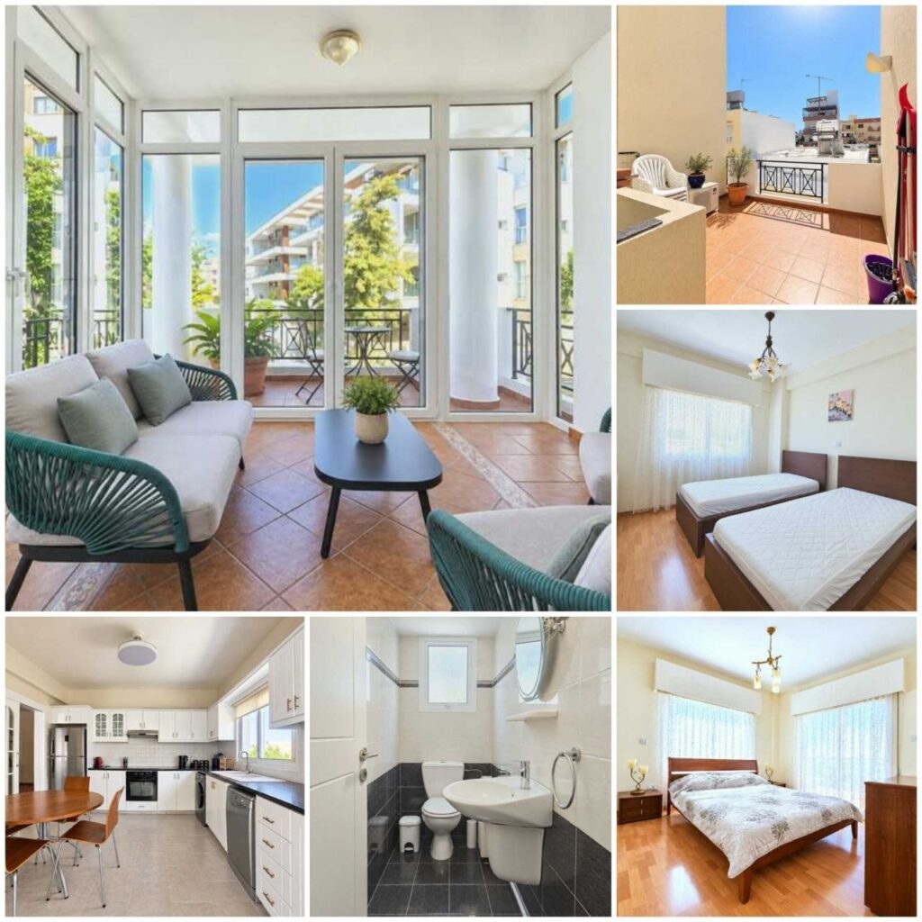 3 Bedroom Apartment for Rent in Limassol – Mesa Geitonia