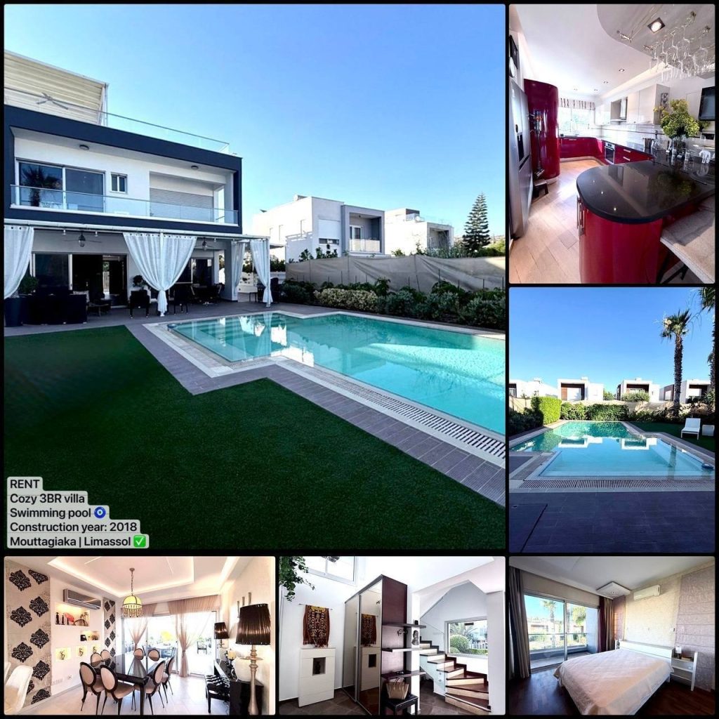 3-bed villa with pool and garden in Mesa Geitonia photo 1