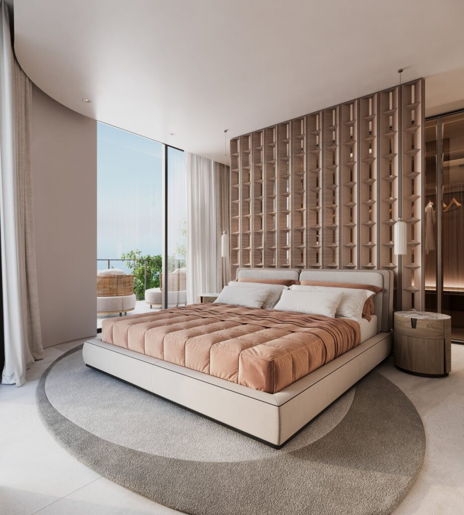 UNO Residence, Chlorakas, Paphos - Bedroom 2bed 01
