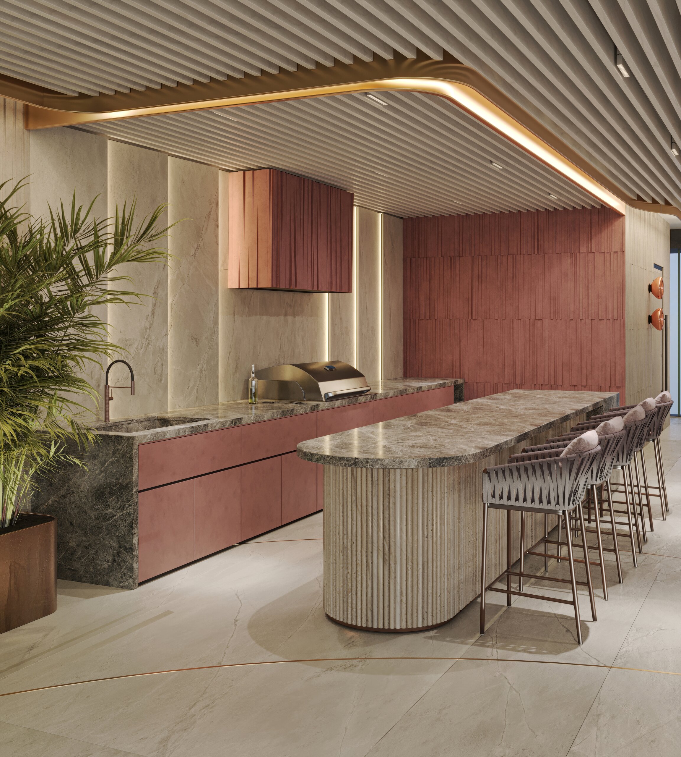 UNO Residence, Chlorakas, Paphos - Roofgarden 02