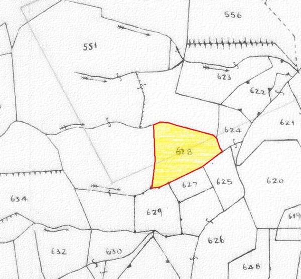 Land Registry plan from the notice
